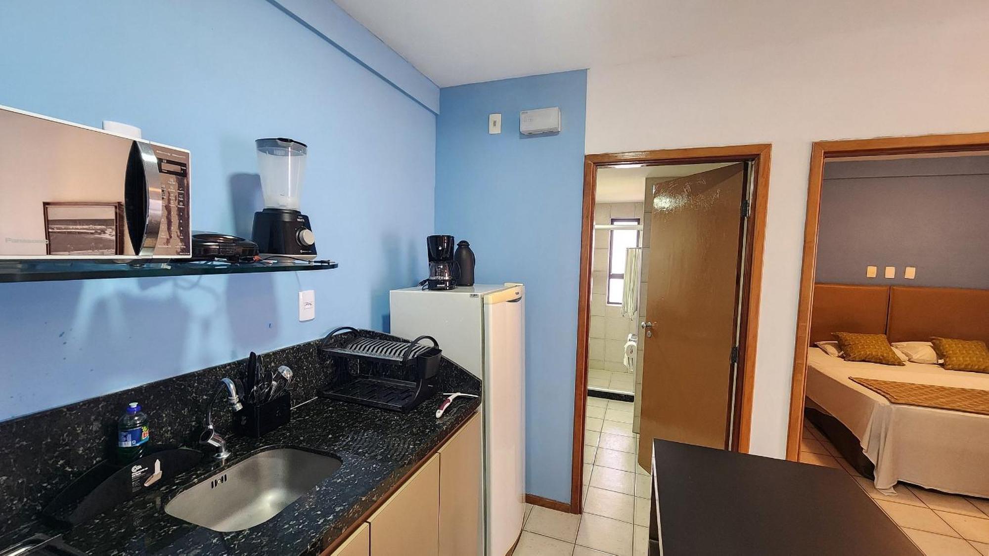 Flat No Condominio Metropolis - Ilha Do Leite Recife Exterior foto
