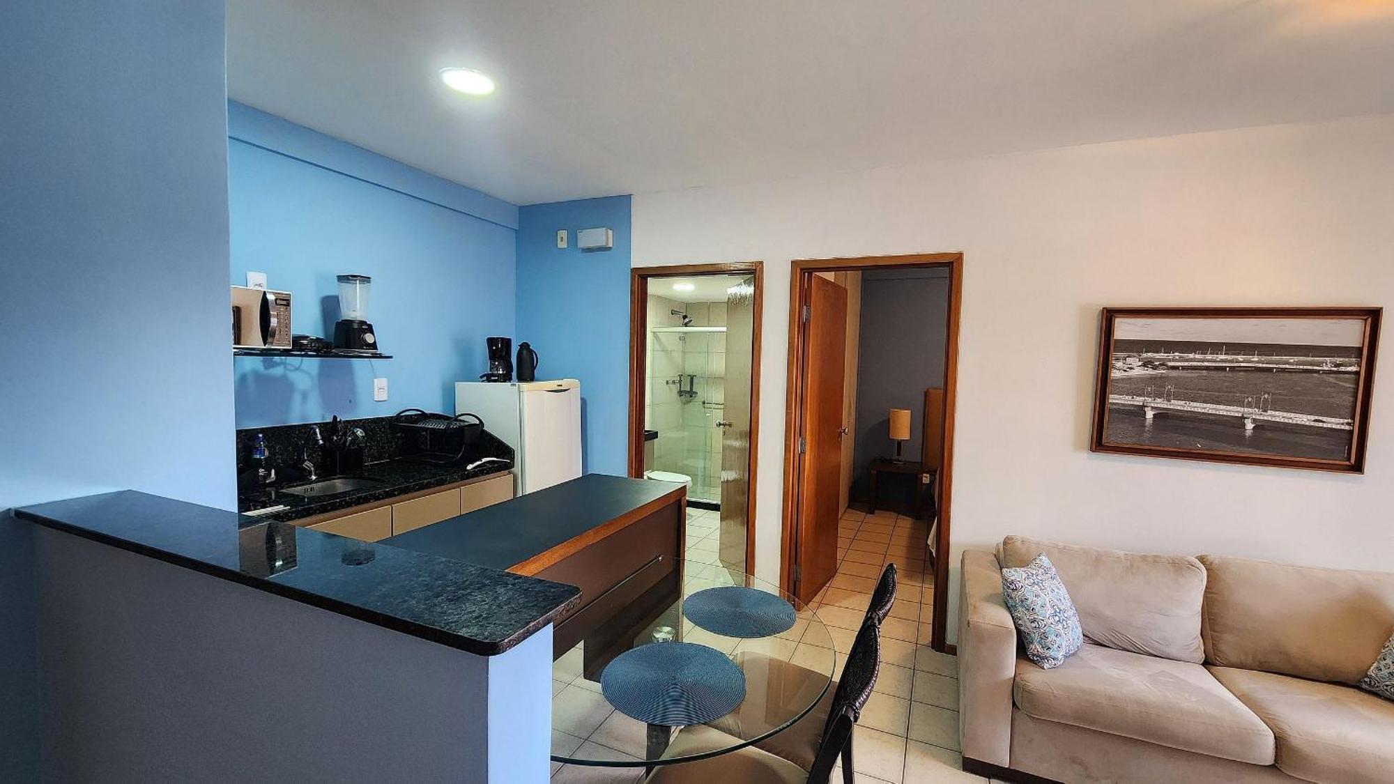 Flat No Condominio Metropolis - Ilha Do Leite Recife Exterior foto
